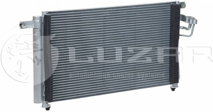 Радиатор кондиционера с ресивером Kia Rio 05- LRAC 08G1