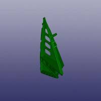 Отделка крышки левого дневного ходового огня JETOUR X70 PLUS