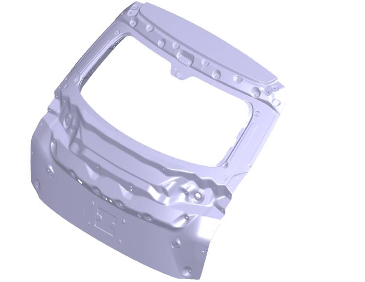 Крышка багажника багажного отделения GAC GS3