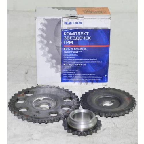 Звездочки ГРМ ВАЗ 21214, 2123 (к-т 3 шт.) [в уп. LADA] / 21230100602086 21230-1006020-86