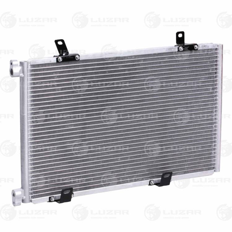 Радиатор кондиционера ВАЗ 2123 Chevrolet Niva (02-) (4 кронштейна) (LRAC 0122)