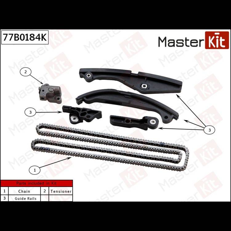 Комплект цепи ГРМ FORD Explorer 3.5L DOHC Turbo