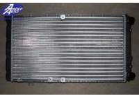 Радиатор охлаждения ВАЗ 1117-19 Калина с доп.кронштейном для воздуховода алюминиевый 11190-1301012-00