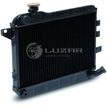 Радиатор охлаждения медно-латун. 2х р. с крышкой ВАЗ 2105 2107 LRc 01070c