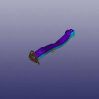 УДЛИНИТЕЛЬ ПОДРАМНИКА ПЕРЕДНЕГО ЛЕВОГО OMODA C5