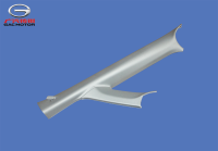 Верхняя декоративная накладка левой стойки A – Холодный светло-серый. GAC M8