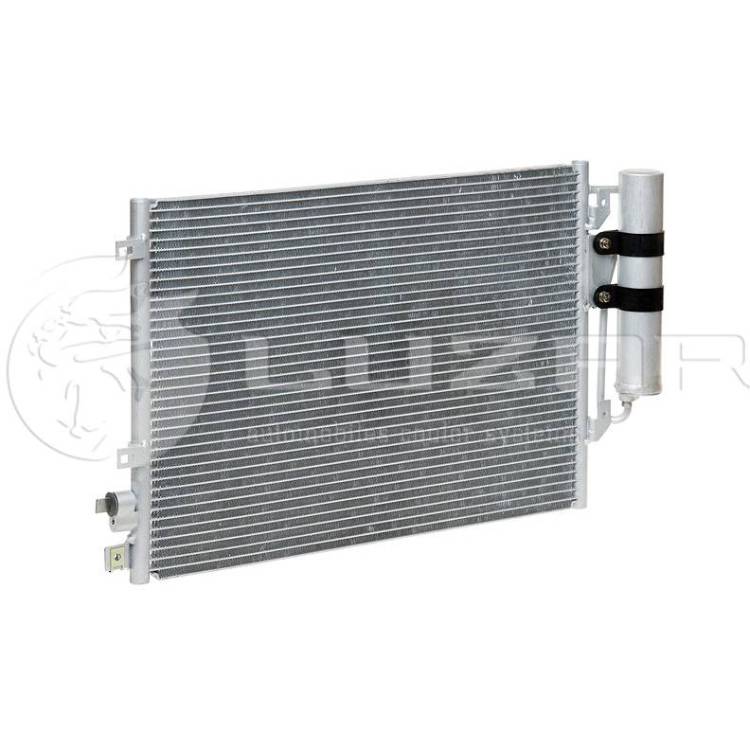 Радиатор кондиционера с ресивером Renault Logan 04- LRAC RELo04360