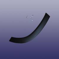 НАКЛАДКА АРКИ КОЛЕСА ЗАДНЕГО ЛЕВОГО JETOUR X90PLUS