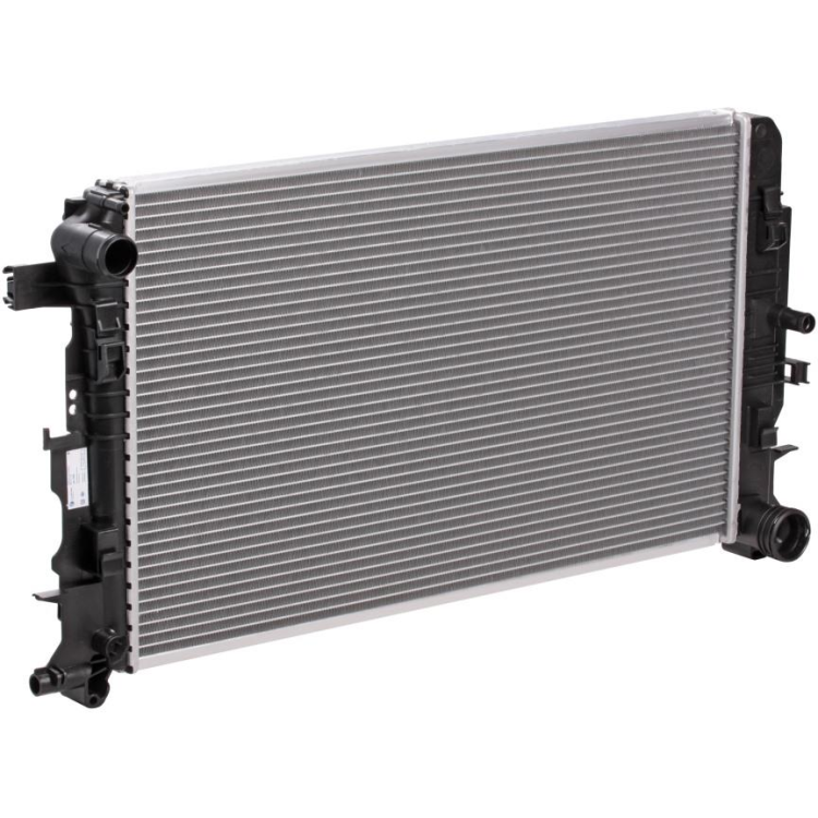 Радиатор охлаждения Volkswagen Crafter (06-) 2.5D MT (штуцер слева) (LRc 1802)