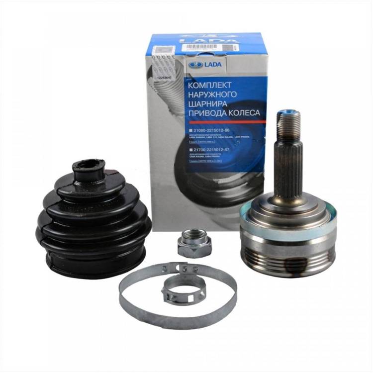 Шарнир ШРУС ВАЗ 2110 наружний переднего привода АВТОВАЗ (хомут+пыл.+гайка )