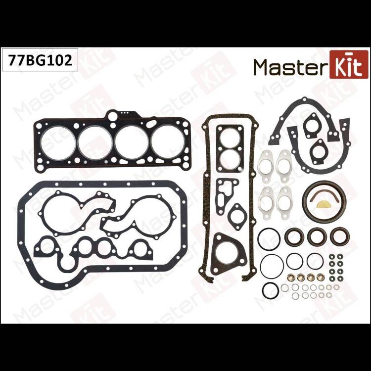 Набор прокладок двигателя AUDI 80