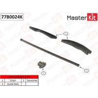 Комплект цепи ГРМ Hyundai/Kia SOLARIS/i30/CEED/RIO G4FA/G4FC 1.4-1.6 09-16(без звездочек)