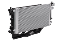 Блок радиатор конденсер вентилятор VW Polo (10-) (LRK 1853)