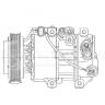 Компрессор кондиционера Hyundai iX35 Kia Sportage III 10- тип Dowoon LCAC 08S5
