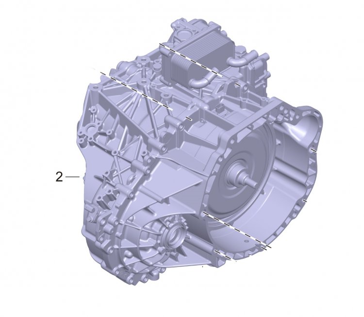 Коробка передач с мокрым двойным сцеплением GAC GS3