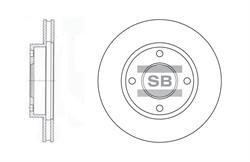 Диск тормозной NISSAN ALMERA CLASSIC N16 PRIMERA P10 P11 R14 передний вентилир.