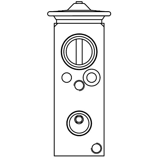 Клапан расширительный кондиционера (ТРВ) Ford Mondeo IV (07-) (LTRV 1041)