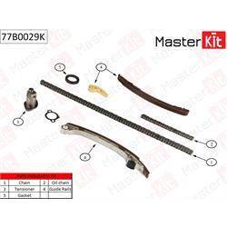 Комплект цепи ГРМ TOYOTA AVENSIS 2.0i 2.4i 16V 1AZFE 2AZFE 01- без звезды