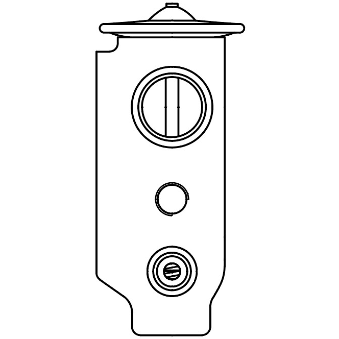 Клапан расширительный кондиционера (ТРВ) Kia Ceed (07-), Hyundai Elantra (HD) (06-), i30 (07-) (LTRV 0807)