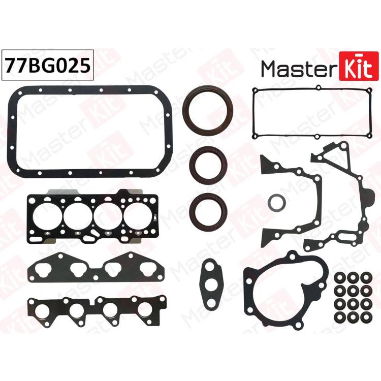 Полный комплект прокладок ДВС Hyundai/Kia GOETZ,Picanto 1.0-1.1i 12V(G4HG,G4HD,G4HE) 02-