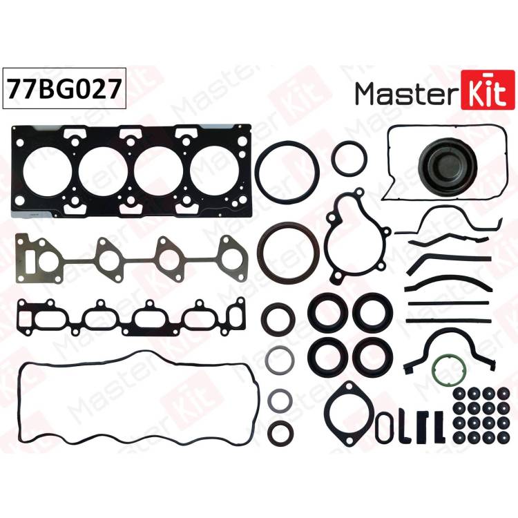 Полный комплект прокладок ДВС Hyundai/Kia SANTAFE,TUCSON,ELANTRA 2.0CRDI(D4EA) 01-10