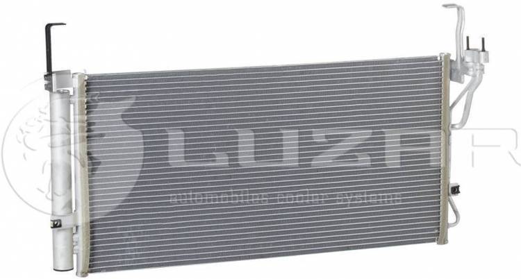 Радиатор кондиционера с ресивером Hyundai SantaFe 00- LRAC 0826