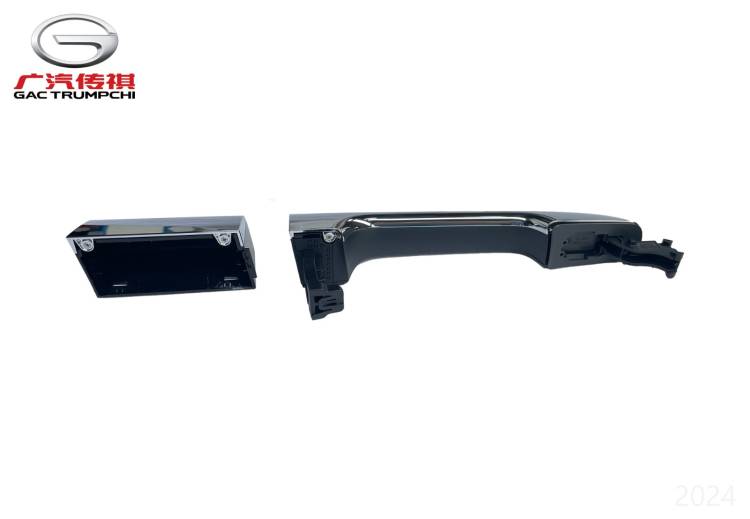 Наружная ручка двери в сборе с декоративной накладкой – Классический черный. GAC M8