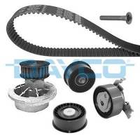 Комплект ГРМ с помпой OPEL ASTRA CORSA ZAFIRA 1.4 1.6 <=2005 (3 ролика + ремень 162з.) WP0046