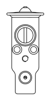 Клапан расширительный кондиционера (ТРВ) Nissan Tiida (04-) (LTRV 1404)