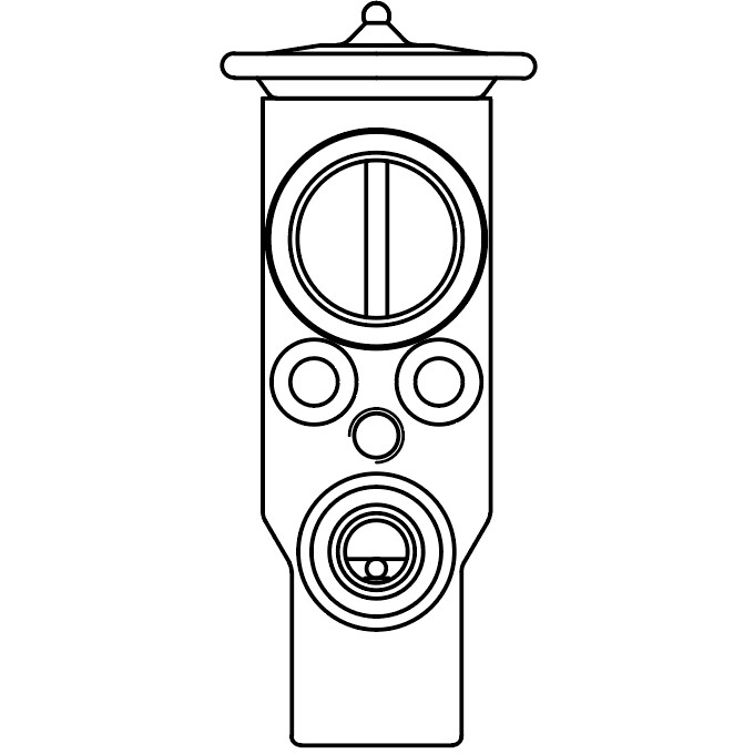 Клапан расширительный кондиционера (ТРВ) Opel Corsa D (06-) (LTRV 2112)