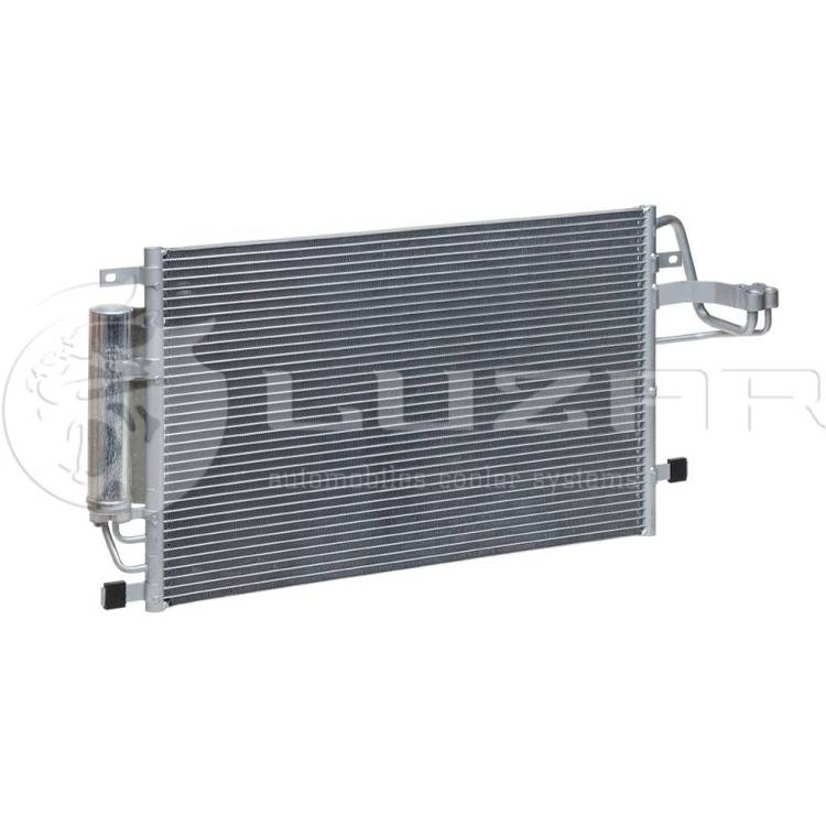 Радиатор кондиционера с ресивером Hyundai Tucson Kia Sportage 04- LRAC 08E2