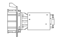 Резистор электровентилятора отопителя Mercedes-Benz Sprinter Classic (909) (13-) (LFR 1509)