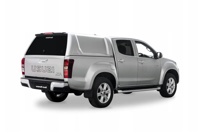 Кунг без стекол с задним стеклом в раме ISUZU D-MAX  (цвет Cosmic Black 523)