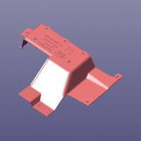 ЗАДНЯЯ ЛЕВАЯ ЗАЩИТА ШАССИ (4WD) T22/T26 EXEED RX, JAECOO J8