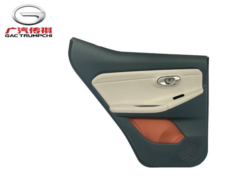 Панель обшивки левой задней двери (Turquoise Green); применимый код темы внутренней отделки: W (Wizard Green) GAC GS3