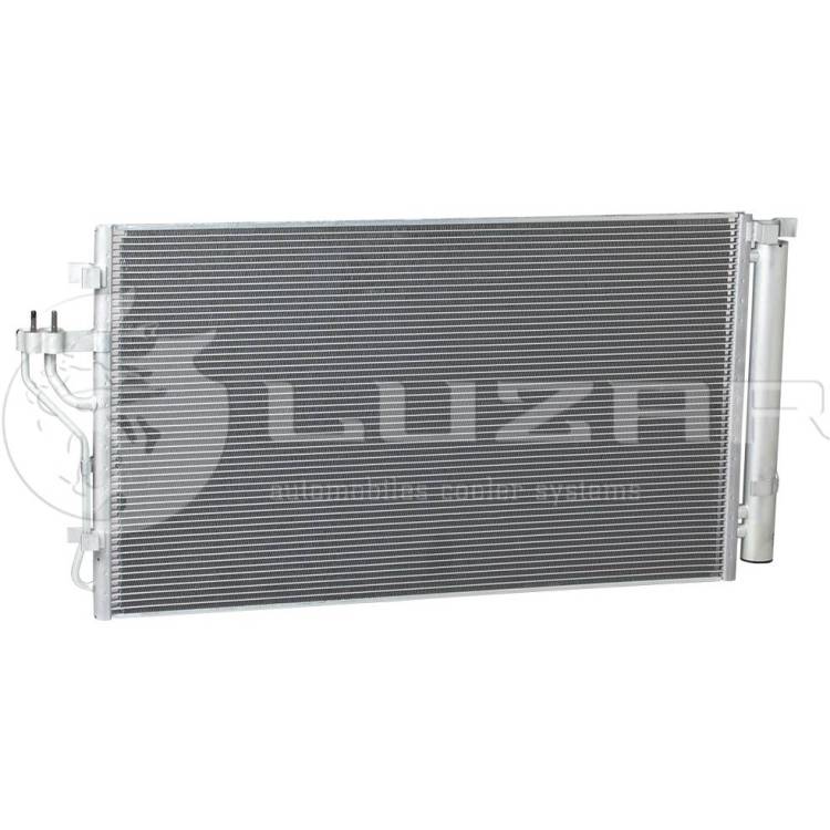 Радиатор кондиционера с ресивером Kia Sportage III Hyundai iX35 10- 2.0i 2.4i Словакия LRAC 08S5