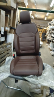 Сиденье водителя УАЗ 3163 Патриот, Пикап с 2019 г.в. АКПП (EDITION 1) коричневая кожа