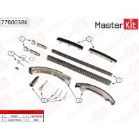 Комплект цепи ГРМ Opel Vectra 2.0Di-2.2DTi Y22DTR 96-05 (без звездочек)