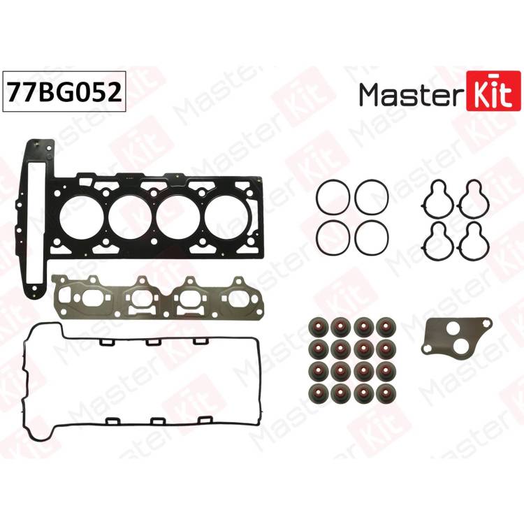 Верхний комплект прокладок ГБЦ Opel Astra,Vectra 2.2 16V Z22SE 00-