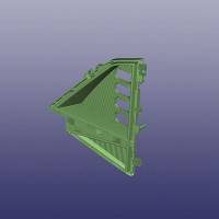 Крышка правого дневного ходового огня переднего бампера JETOUR X70 PLUS